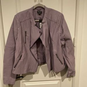 City Chic sz 16 Vegan Moto Jacket NWT XL Plus
